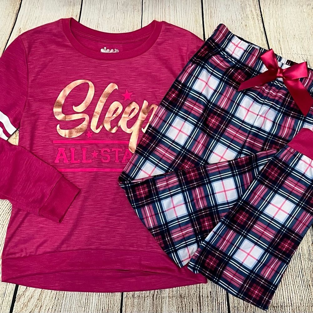 Sleep On It Girls Pajama set 10/12 NWOT